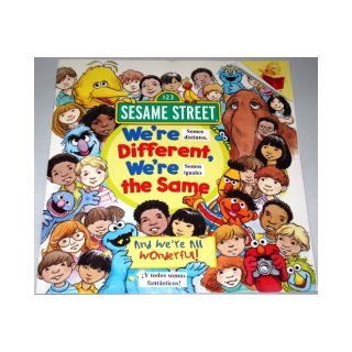 Sesame Street: We're Different, We're the Same / Somos distintos, Somos iguales [Handmade Bilingual, Dual Language, English AND Spanish Book]: Bobbi Jane Kates, Joe Mathieu: 8601400997246: Books