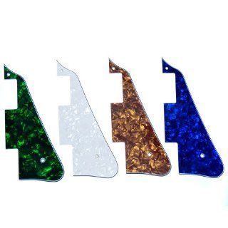 4pcs Different Pearl Color Electric Guitar Pickguard for Gibson Les Paul Guitar Replacement: Musical Instruments