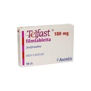 Telfast 180mg X 10 Tabs, Relieve Symptoms of Cold and Allergy, Such As Runny Nose, Itch, Watery Eyes and Sneezing, Relieve Allergic Skin Conditions Such As Hives, Itchy Rash Due to Insect Bites or Chicken Pox. : Skin Care Product Sets : Beauty