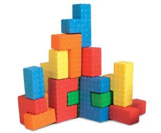 Edushape Ltd Sensory Puzzle Blocks : Toy Stacking Block Sets : Baby