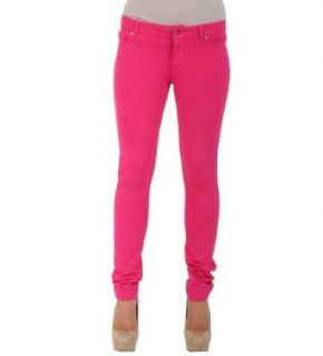 Cisono Long Pants in Hot Pink, Large at  Womens Clothing store: