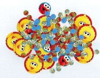 Sesame Street 1st Birthday Party Confetti: Toys & Games