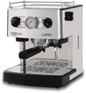Briel ES161ACTB Domus Due, Stainless Steel: Espresso Machines: Kitchen & Dining