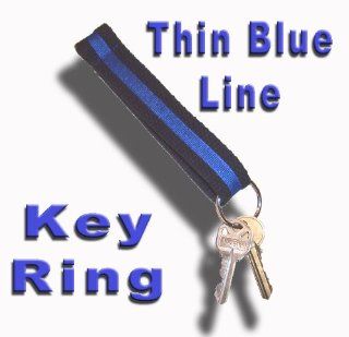Thin Blue Line Key Ring : Other Products : Everything Else
