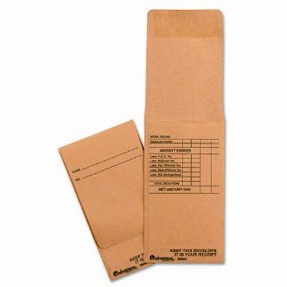 Universal : Pay Envelope/Earnings/Net/Week Ending, 3 1/5 1/2 x 8, 500/Box  :  Sold as 2 Packs of   5   /   Total of 10 Each : Expense Envelopes : Office Products