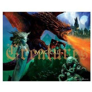 Visual Echo 3D Effect Harry Potter Magical Creature 500pc Lenticular Puzzle 0177: Toys & Games