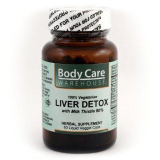 LIVER DETOX (w/ Milk Thistle) Veggie Caps, 60 ct. liquid VC: Health & Personal Care
