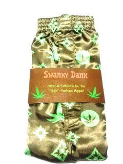 Swanky Dank Boxer Shorts (Potleaf Novelty) Extra Large: Everything Else