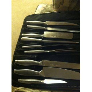Brand New Premium Japanese Style 9 Piece Chefs Knife Set By Ross Henery Professional Kitchen & Dining