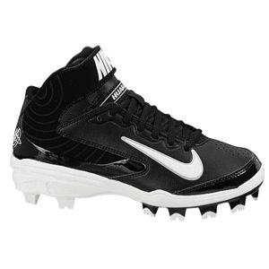 Nike Huarache Strike Mid MCS BG   Boys Grade School   Baseball   Shoes   Black/White