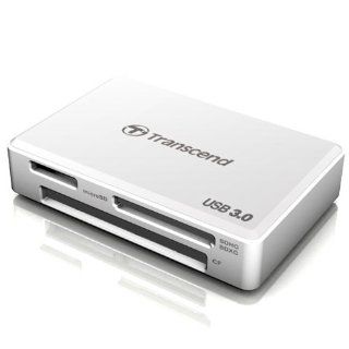 Transcend USB 3.0 Super Speed Multi Card Reader for SD/SDHC/SDXC/MS/CF Cards (TS RDF8W): Computers & Accessories