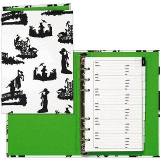 Thomas Paul Black and White Refillable Address Book, 5 x 7.6 Inches, 1 Address Book with Tabs and Address Pages (35707) : Telephone And Address Books : Office Products