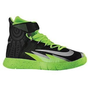 Nike Zoom Hyper Rev   Mens   Basketball   Shoes   Black/Electric Green