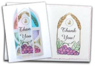 First Communion Thank You Card Kit (5 pack): Unknown: Baby