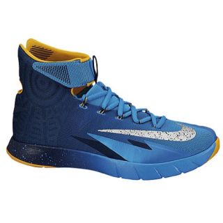 Nike Zoom Hyper Rev   Mens   Basketball   Shoes   Blue Hero/Metallic Silver/University Gold
