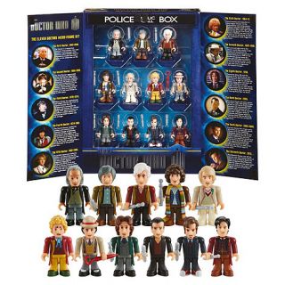 Doctor Who The Eleven Doctors micro figure set