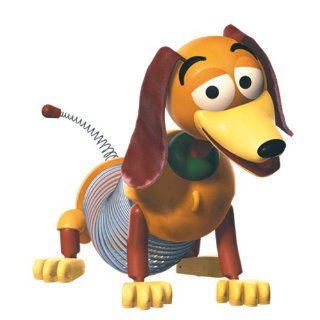 POOF Slinky 228BL Disney Pixar Toy Story Slinky Dog Jr.: Toys & Games
