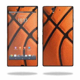 MightySkins Protective Vinyl Skin Decal Cover for Sony Xperia Z 4G LTE T Mobile Sticker Skins Basketball: Cell Phones & Accessories