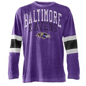 G III NFL Vintage Distressed L/S Jersey T Shirt   Mens   Football   Clothing   Baltimore Ravens   Multi