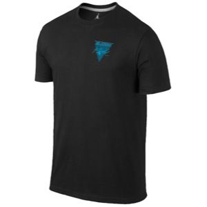 Jordan Flight Front To Back T Shirt   Mens   Basketball   Clothing   Black/Vivid Blue