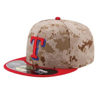 New Era MLB 59Fifty Stars & Stripes Memorial Cap   Mens   Baseball   Accessories   Texas Rangers   Desert Camo