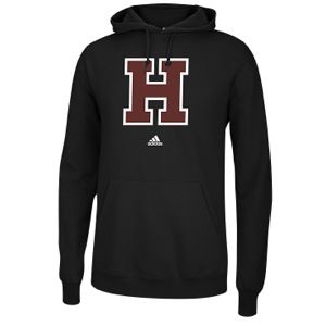 adidas College Versa Logo Hoodie   Mens   Basketball   Clothing   Harvard Crimson   Black