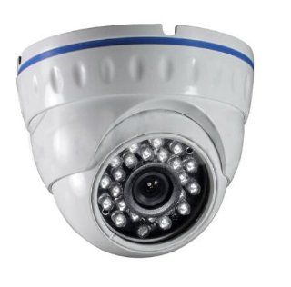 Evertech CCTV Security Dome Camera 700 TVL Sony ExView HAD CCD Weatherproof 3.6 mm Fix Lens Day Night Vision Indoor Outdoor with OSD Control Menu : Camera & Photo