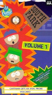 South Park, Vol. 01: Cartman Gets Probe/Volcano [VHS]: Trey Parker, Matt Stone, Isaac Hayes, Mona Marshall, April Stewart, Eliza Schneider, Mary Kay Bergman, Adrien Beard, Jennifer Howell, Kyle McCulloch, John 'Nancy' Hansen, Jonathan Kimmel: Movie