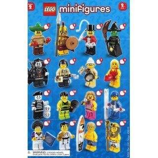 LEGO Collectible Minifigures Series 2 8684 17 Complete Set of 16: Toys & Games