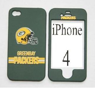 Green Bay Packers football Apple iPhone 4 4g Faceplate Hard Cell Protector Case Housing Cover Snap On NEW !!: Sports & Outdoors