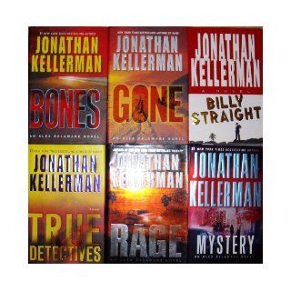 Jonathan Kellerman (Set of 6 Books) Bones, Mystery, Gone, Rage, True Detectives, Billy Straight, : Jonathan Kellerman: Books