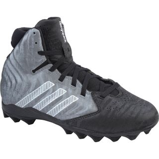 adidas Boys Filthyquick MD J Mid Football Cleats   Size: 6, Titanium/black
