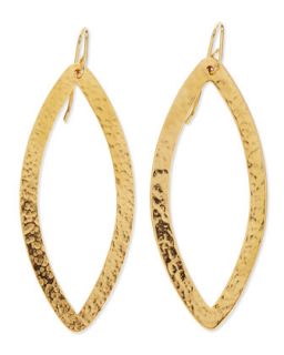 Paris 24k Gold Plated Eye Earrings   Stephanie Kantis   Gold (24K )