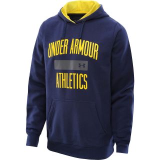 UNDER ARMOUR Mens Charged Cotton Storm Battle Hoodie   Size: L, Midnight