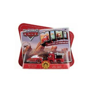 Disney / Pixar CARS Movie Toy Mini Adventures Radiator Springs Fire Deptartment Doc Hudson & Red: Toys & Games