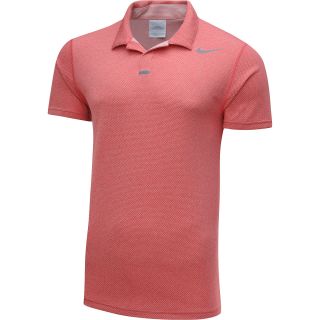 NIKE Mens Reversible Short Sleeve Tennis Polo   Size: L, University Red/grey