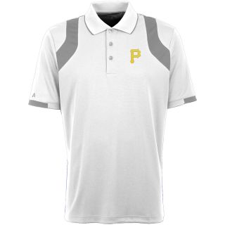 Antigua Pittsburgh Pirates Mens Fusion Short Sleeve Polo   Size: Large,