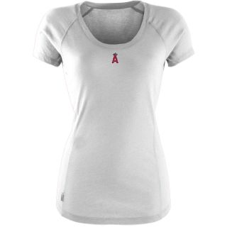 Antigua Anaheim Angels Womens Pep Shirt   Size: XL/Extra Large, White (ANT
