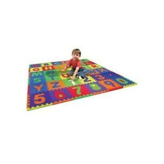 Alphabet & Number Play Mat for Kids   72 Pieces: Toys & Games