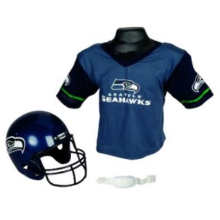 Franklin Sports NFL Seahawks Helmet/Jersey set  OSFM ages 5 9