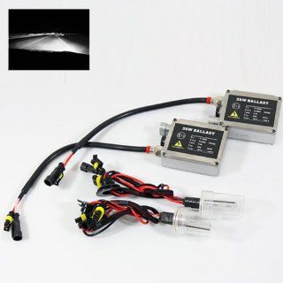 04 06 Volvo S80 H1 35W Xenon HID (High Intensity Discharge) Conversion Kit for Fog Lights   6000K Pure White: Automotive