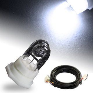 1 x White HID Hide A Way Emergency Hazard Warning Strobe Light Replacement Bulb: Automotive