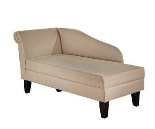 TMS Leena Storage Chaise, Beige   Chaise Lounges