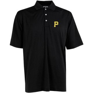 Antigua Pittsburgh Pirates Mens Phoenix Polo   Size: Medium, Black (ANT PIR