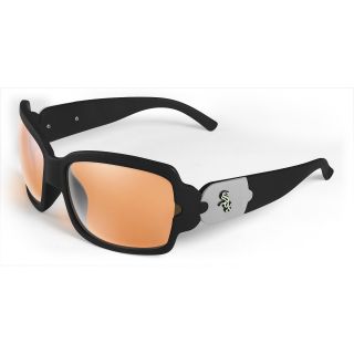 MAXX Chicago White Sox Bombshell 2.0 Black Sunglasses, Black