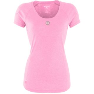 Antigua Washington Nationals Womens Pep Shirt   Size: Large, Mid Pink Heather
