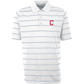 Antigua Cleveland Indians Mens Deluxe Short Sleeve Polo   Size: XL/Extra Large,