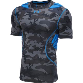 UNDER ARMOUR Mens Gameday Armour Camo 5 Pad Short Sleeve Top   Size L,