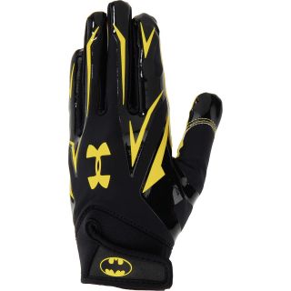 UNDER ARMOUR Adult Alter Ego Batman F4 Football Receiver Gloves   Size: Small,