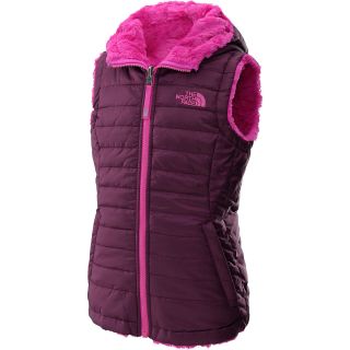 THE NORTH FACE Girls Mossbud Swirl Vest   Size L, Purple/pink